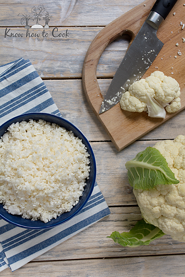 Как да приготвим ориз от карфиол